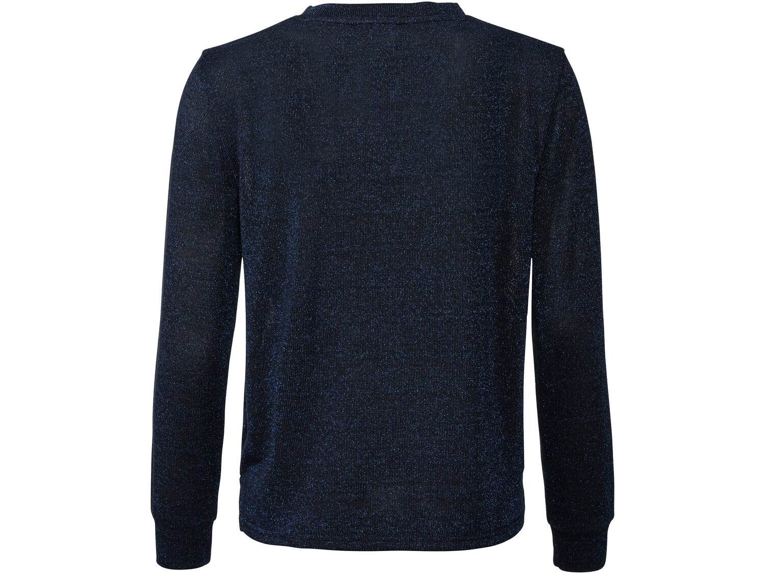 Sweter Esmara, cena 29,99 PLN 
- z błyszczącej dzianiny
- rozmiary: S-L
Dostępne ...