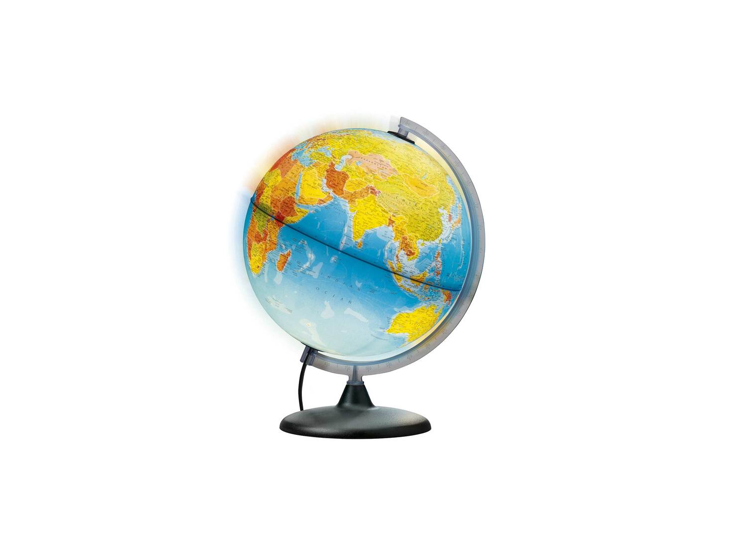 Globus podświetlany Melinera, cena 64,90 PLN 
- Ø ok. 30 cm
- wys. ok. 41 cm
- ...