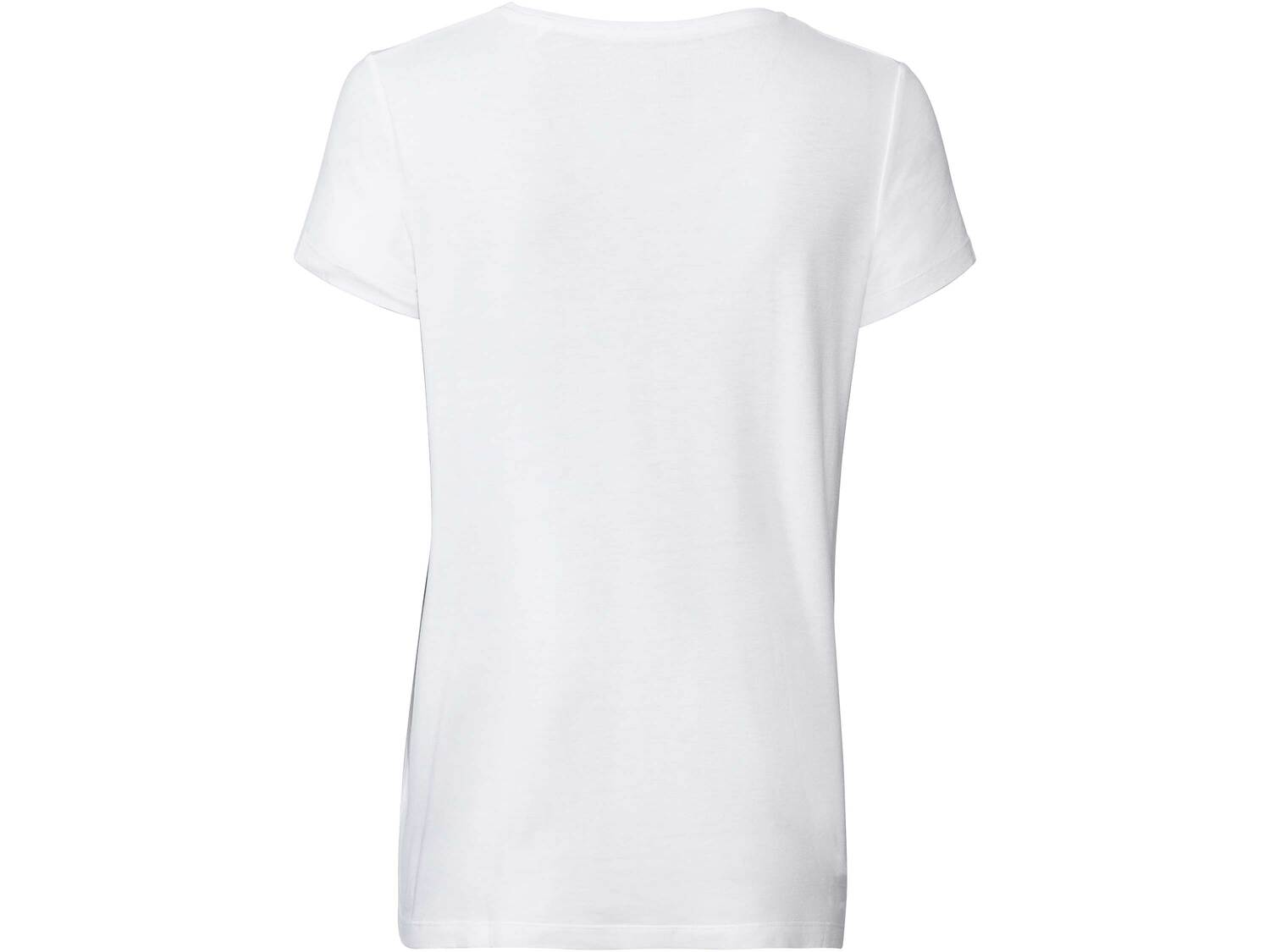 T-shirt damski Esmara, cena 22,99 PLN 
- 95% wiskozy (LENZING&trade; ECOVERO&trade;), ...