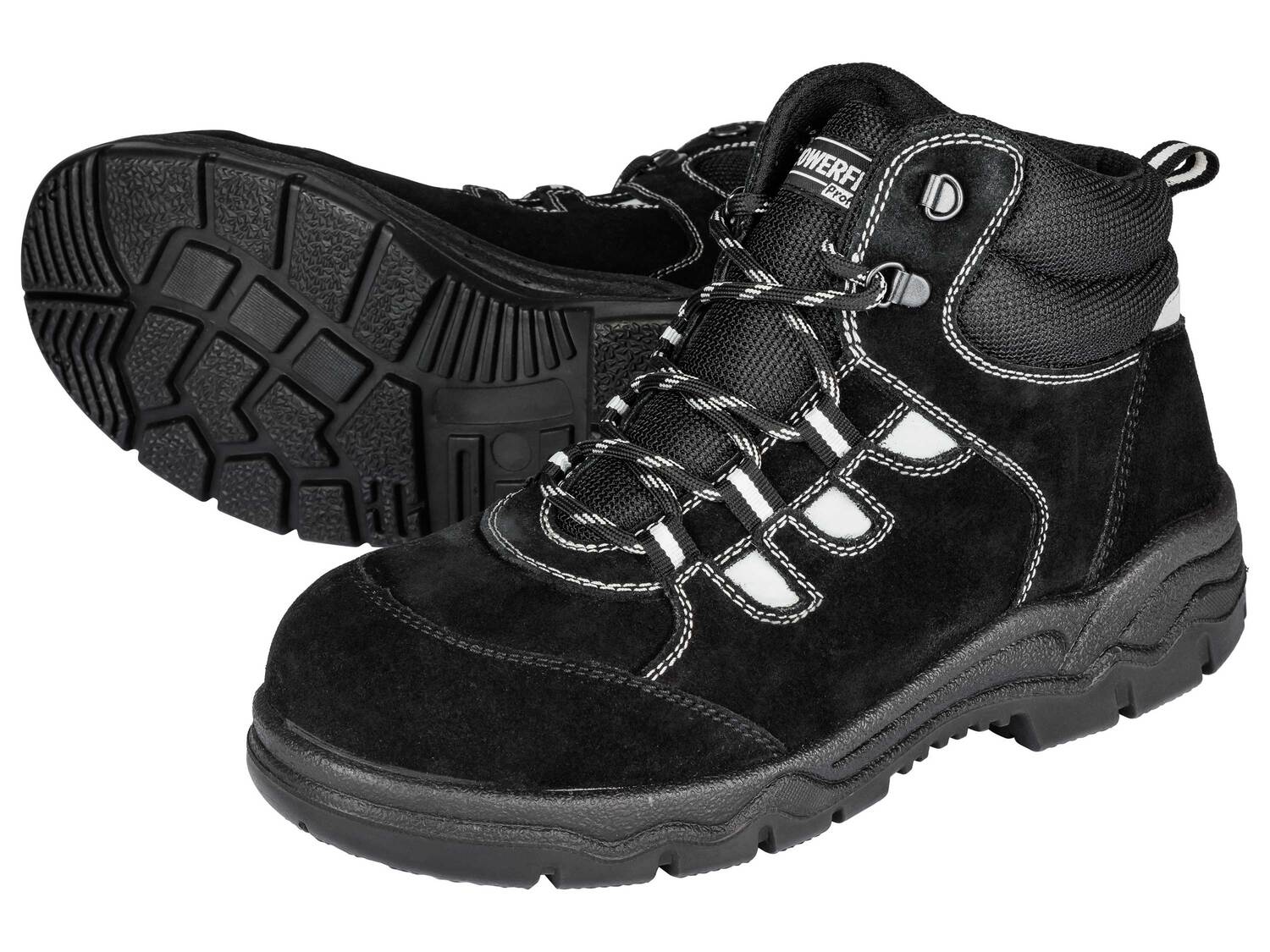 Skórzane buty ochronne Powerfix, cena 69,00 PLN 
różne wzory i rozmiary 
- ...