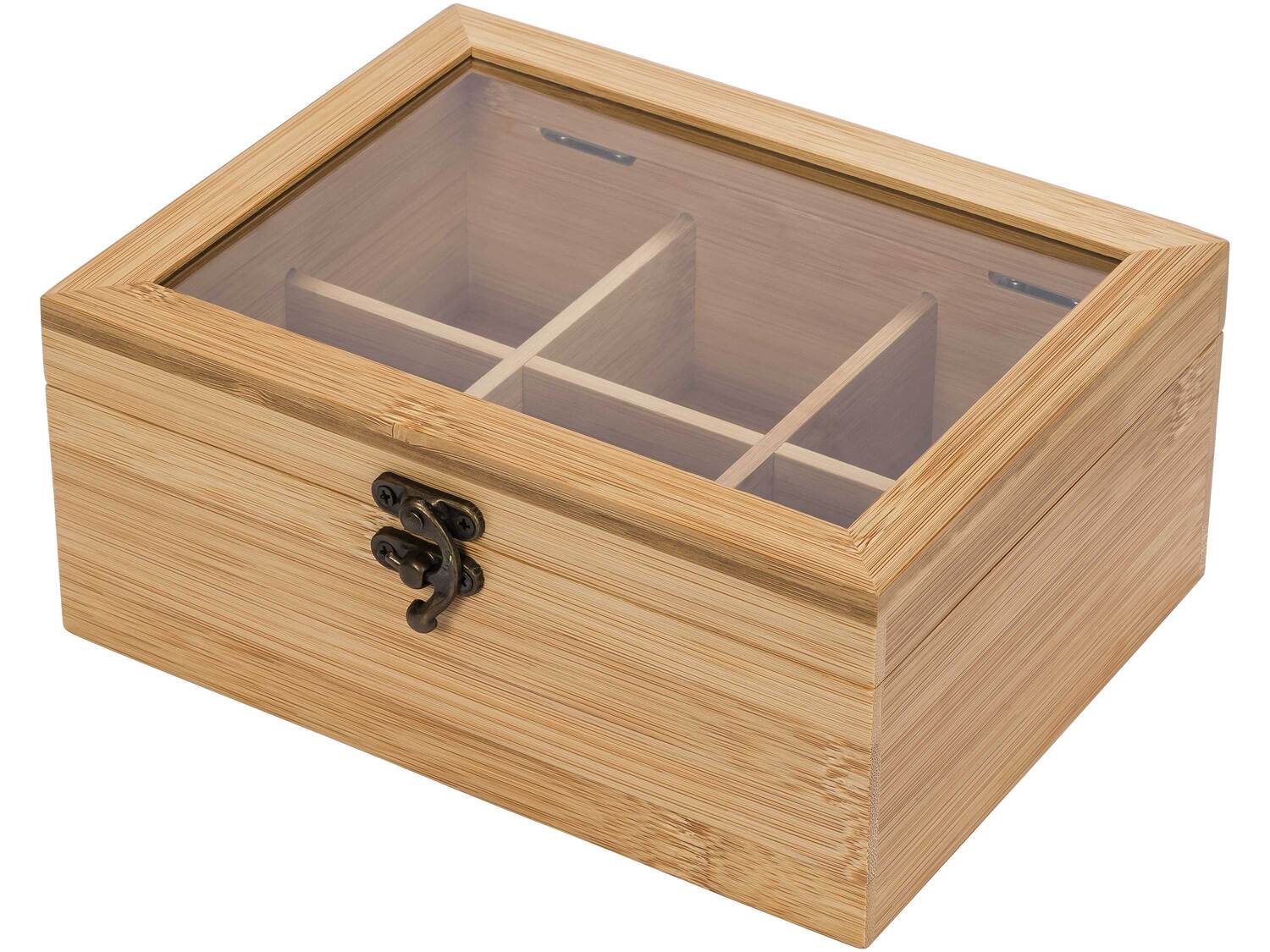 Pudełko na herbatę Ernesto, cena 24,99 PLN 
- z drewna bambusowego
- na ok. ...