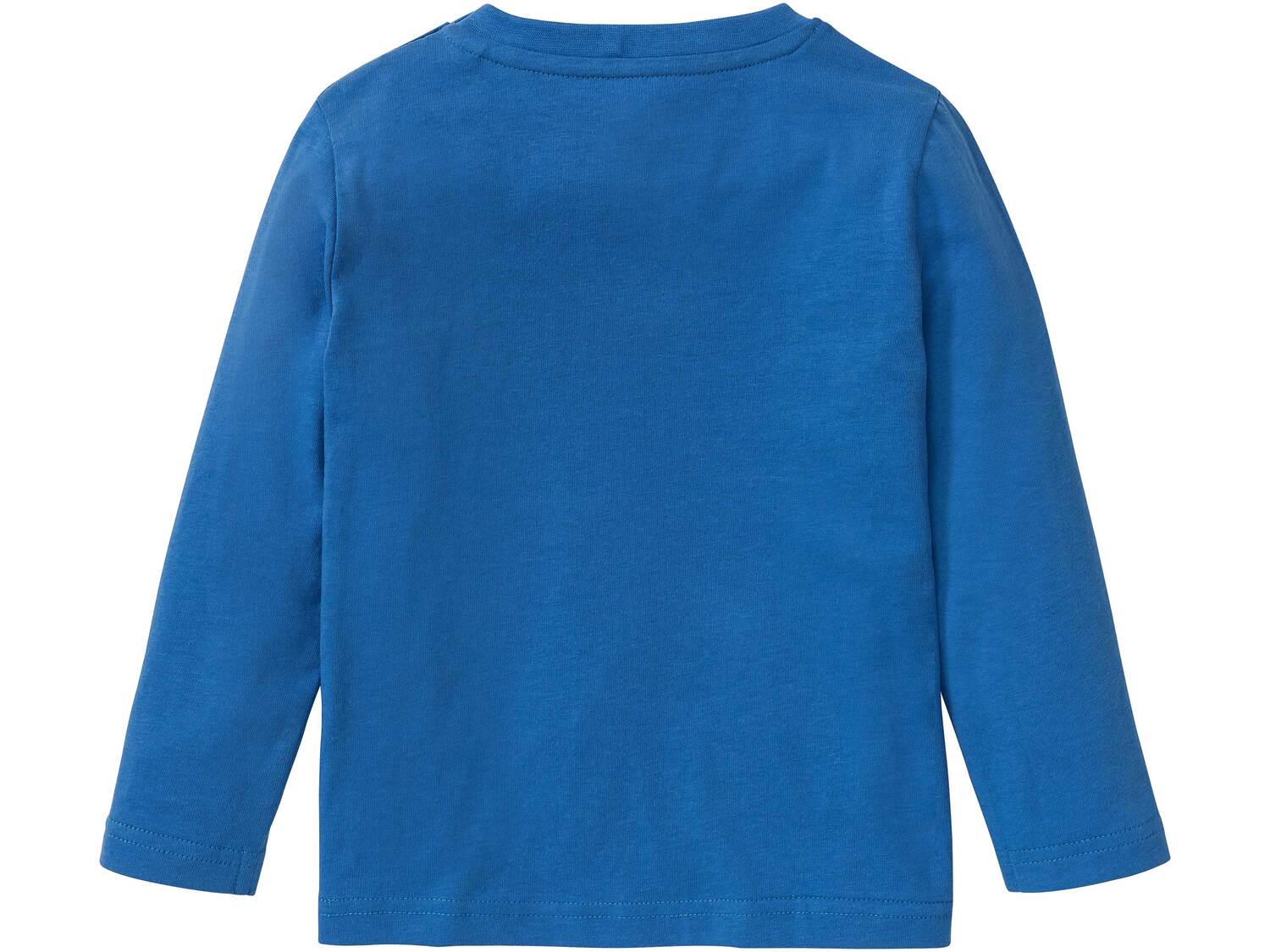 Koszulka z cekinami Lupilu, cena 14,99 PLN 
- rozmiary: 86-116
- 100% bawełny
- ...