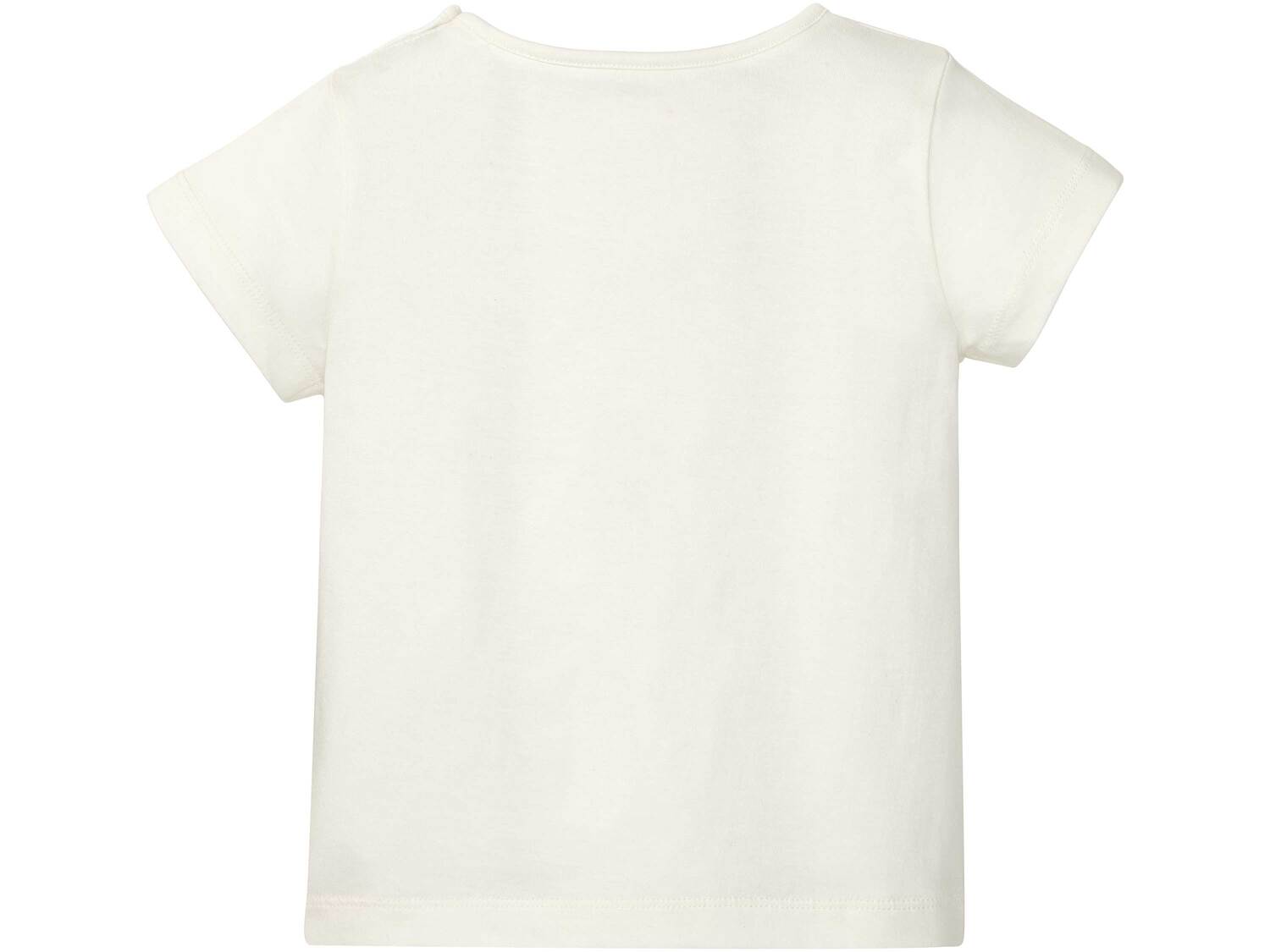 Koszulka dziewczęca Lupilu, cena 14,99 PLN 
- 100% bawełny
- rozmiary: 86-116
Dostępne ...