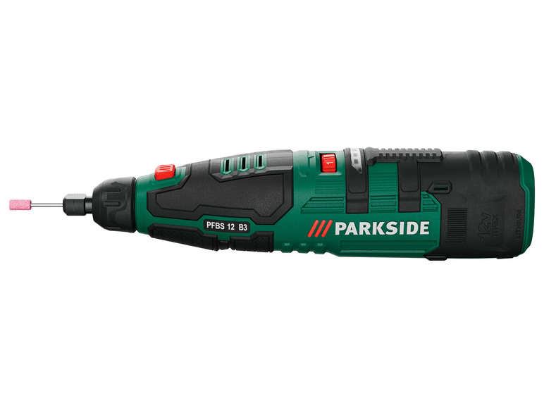 PARKSIDE® Akumulatorowa szlifierka precyzyjna PFBS 12 B3m z akumulatorem i ładowarką ...