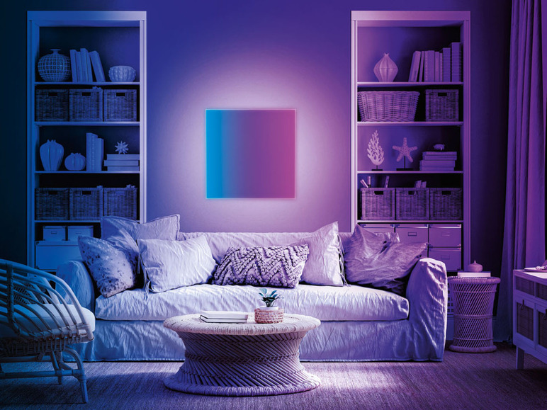 Livarno Home Panel LED z płynnymi efektami kolorystycz… Livarno home, cena 249 ...