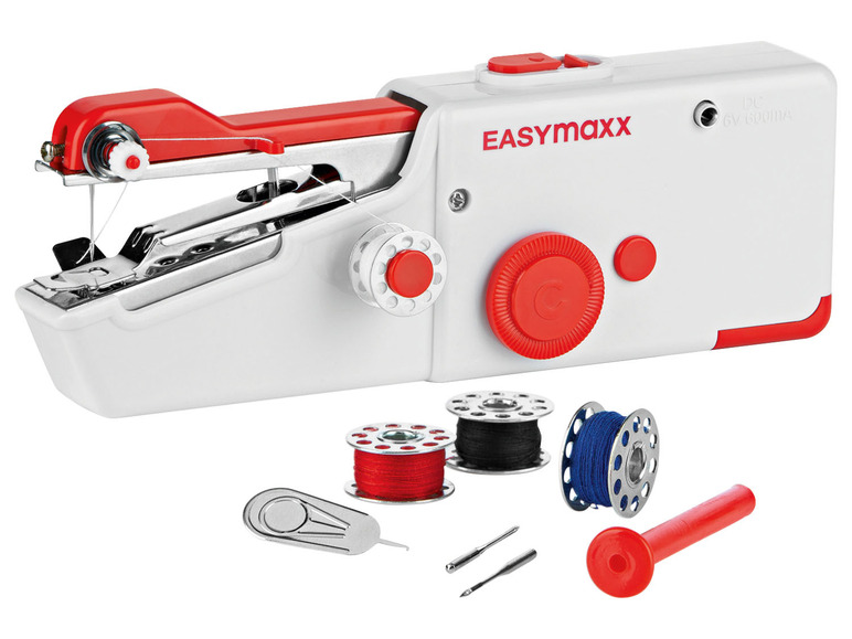 EASYmaxx Ręczna maszyna do szycia, 9 elementów Easymaxx, cena 39,99 PLN 
EASYmaxx&nbsp;Ręczna ...