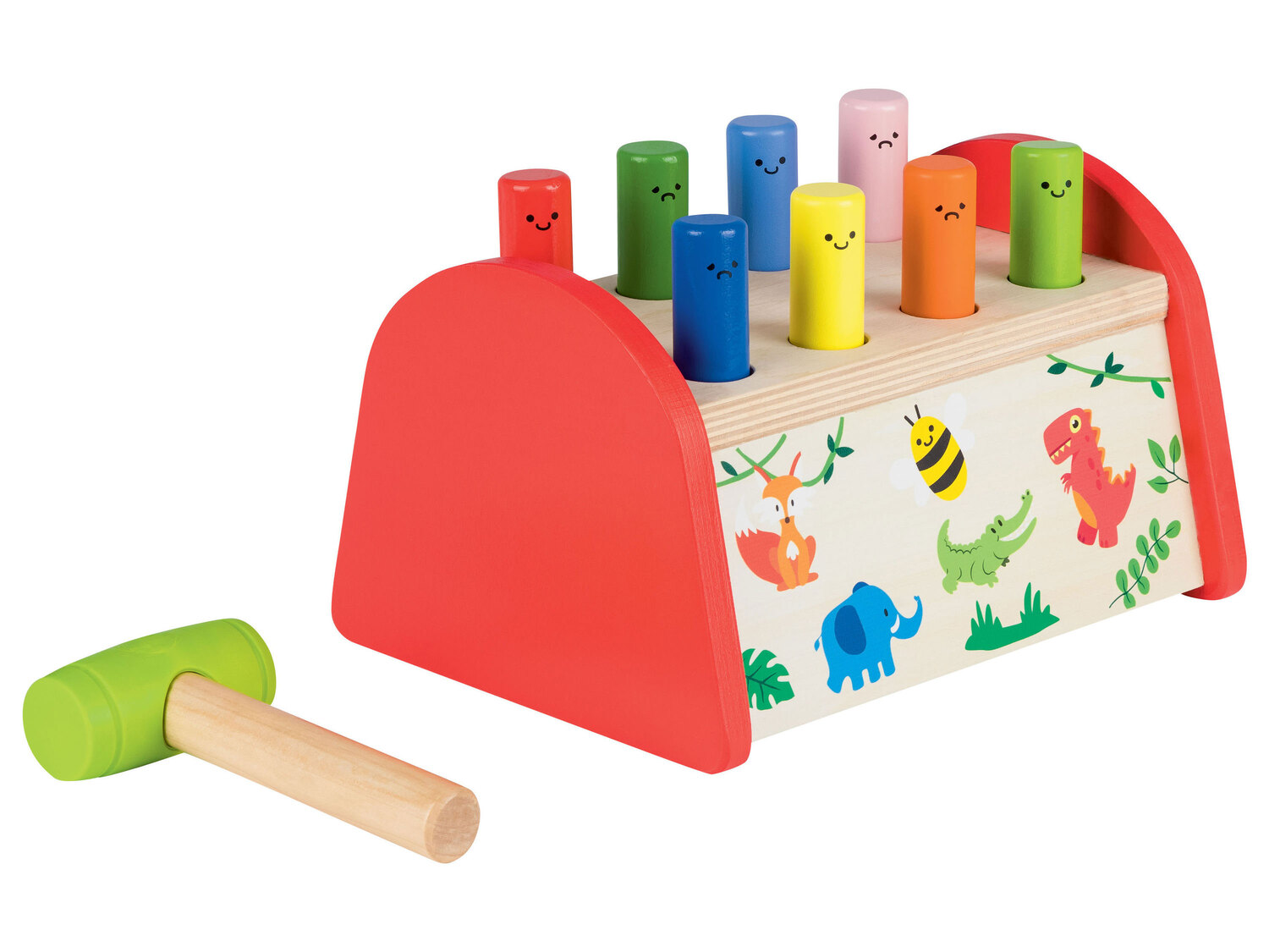 Drewniana zabawka edukacyjna Playtive, cena 39,99 PLN 
4 zestawy do wyboru 
- do ...