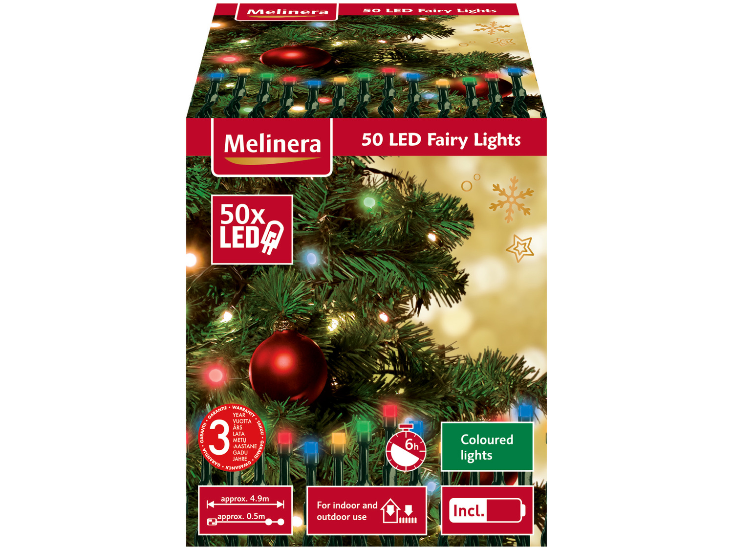 Łańcuch świetlny 50 diod LED Melinera, cena 14,99 PLN 
3 zestawy do wyboru 
- ...
