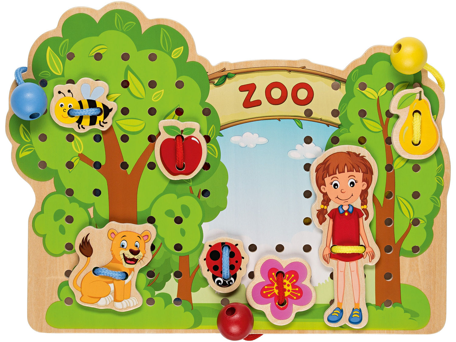 Drewniana zabawka edukacyjna Playtive Junior, cena 17,99 PLN 
- do wyboru: labirynt, ...