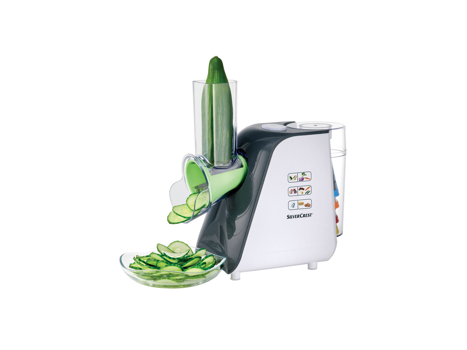 Elektryczna tarka do warzyw 5 w 1, 150 W Silverscrest Kitchen Tools, cena 89,00 ...