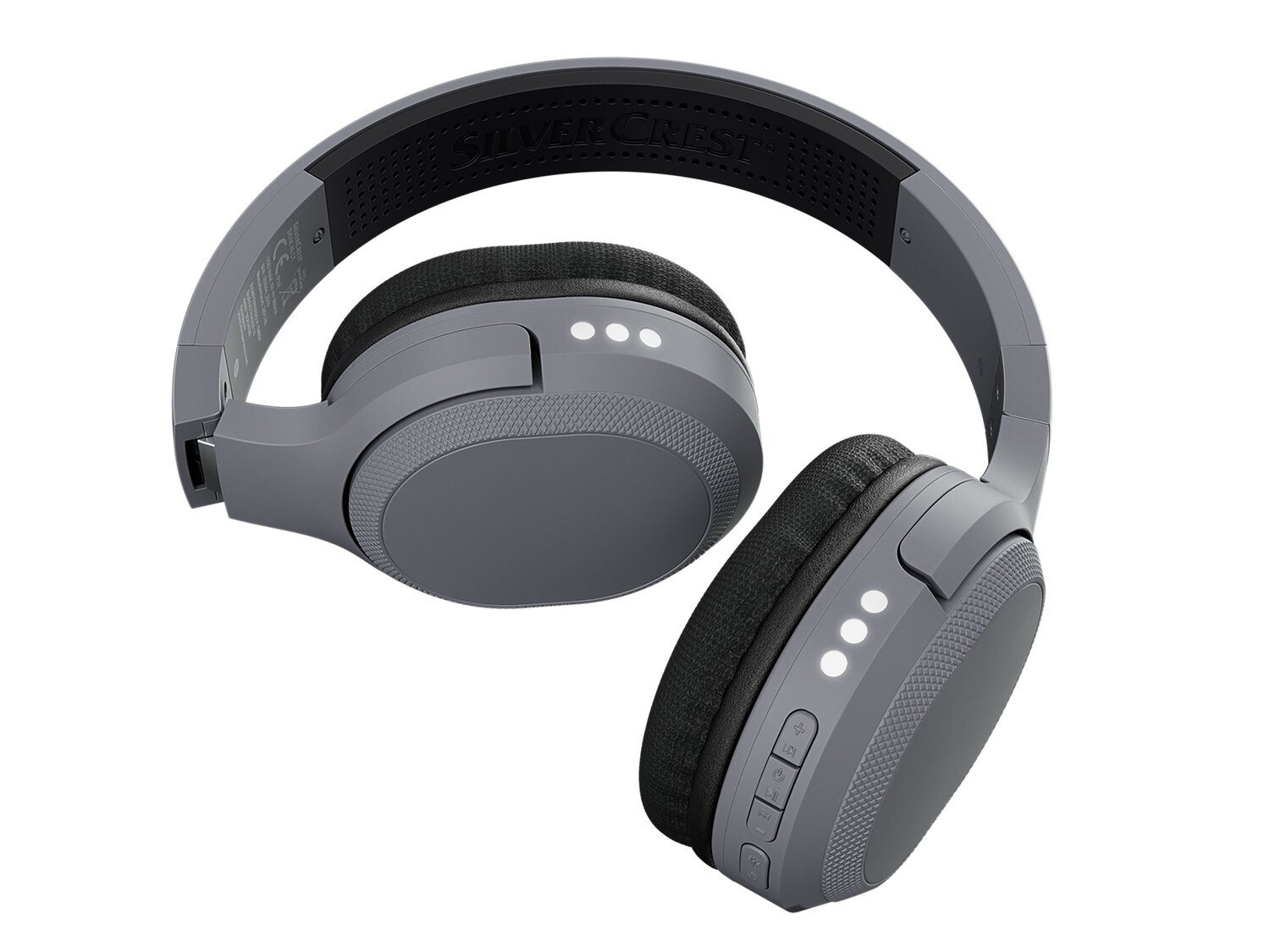 Słuchawki z Bluetooth® Silvercrest, cena 99,00 PLN 
- z efektami świetlnymi ...