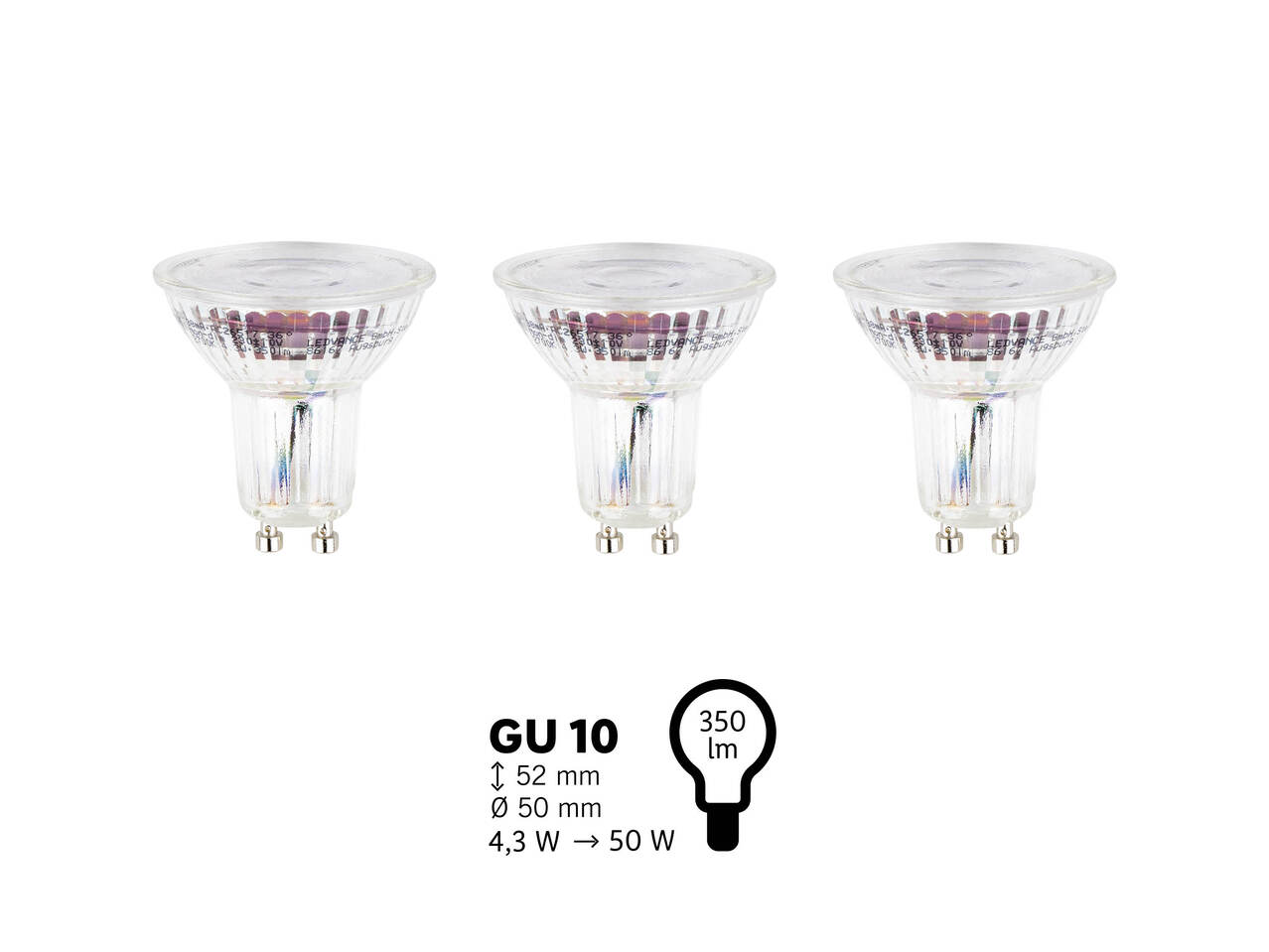 OSRAM® Żarówki LED, 3 szt. , cena 19,99 PLN 
OSRAM® Żarówki LED, 3 szt. ...