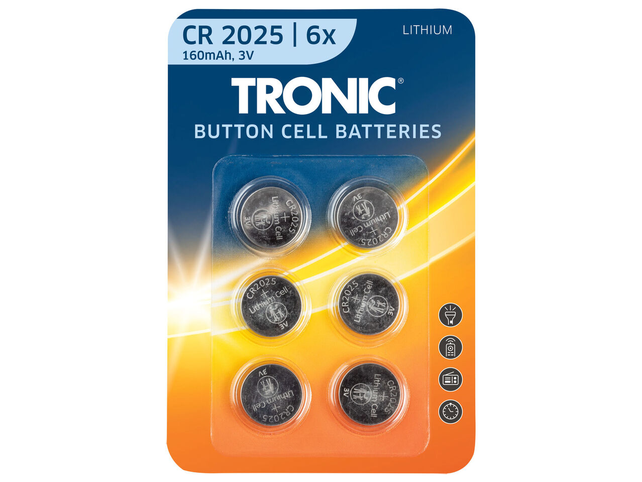 TRONIC® Baterie guzikowe , cena 9,99 PLN