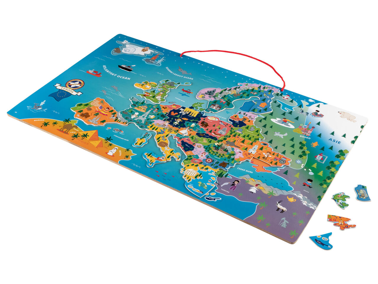 PLAYTIVE® Magnetyczna mapa świata lub Europy , cena 79,9 PLN 
PLAYTIVE® Magnetyczna ...
