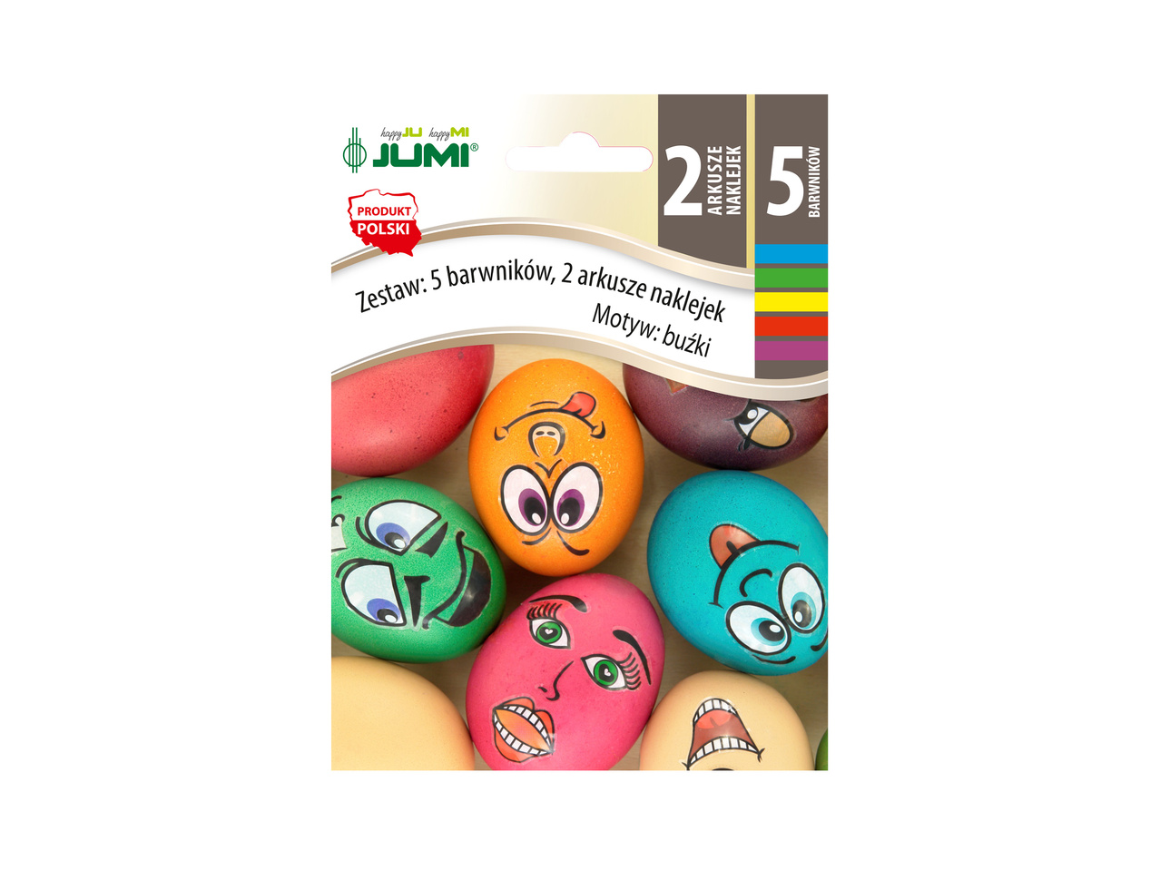 Zestaw do farbowania lub do dekoracji jajek cena 3,49 PLN