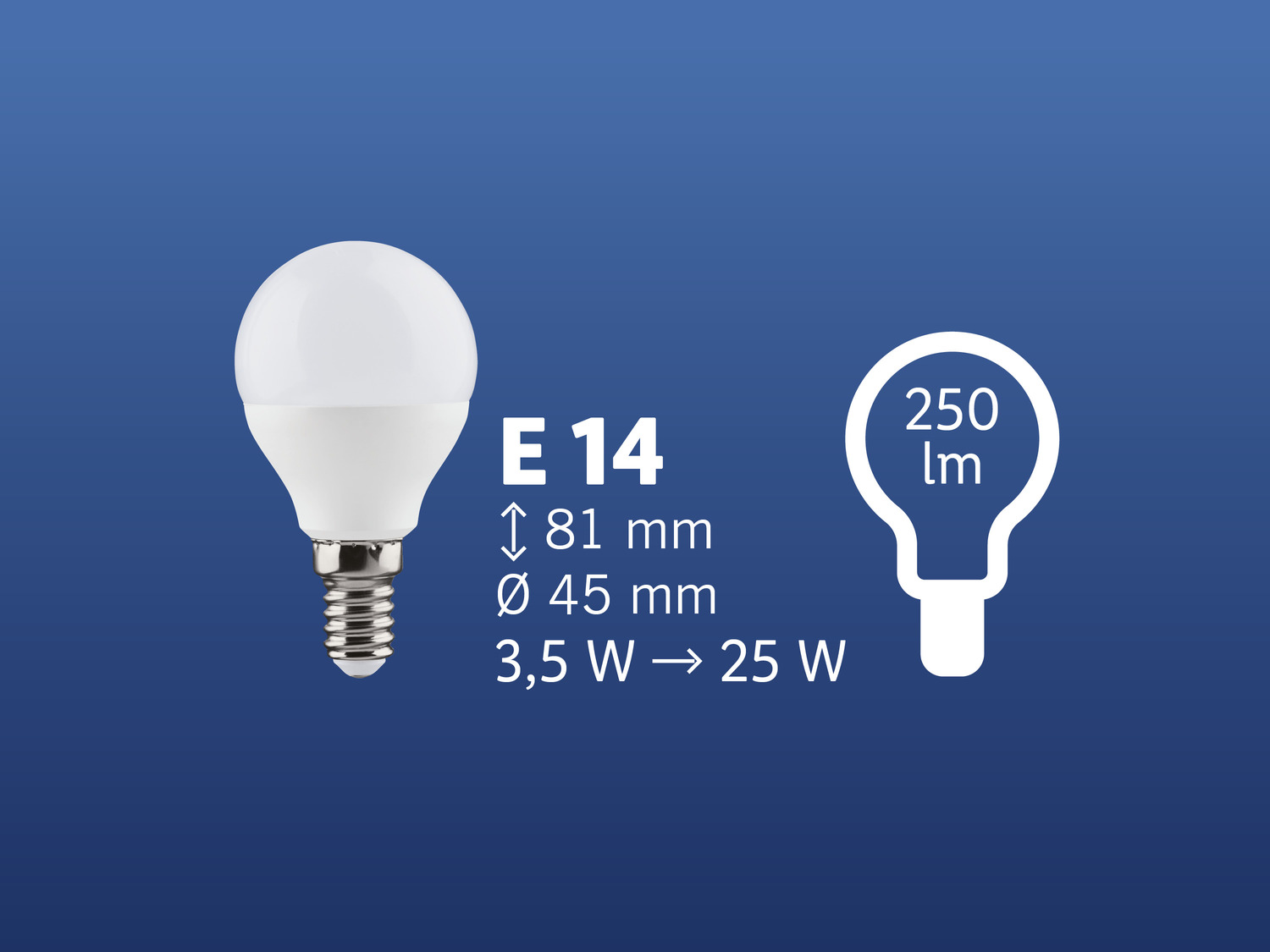 Żarówka LED Livarno Lux, cena 4,99 PLN 
- klasa energetyczna A+
- ilość cykli ...