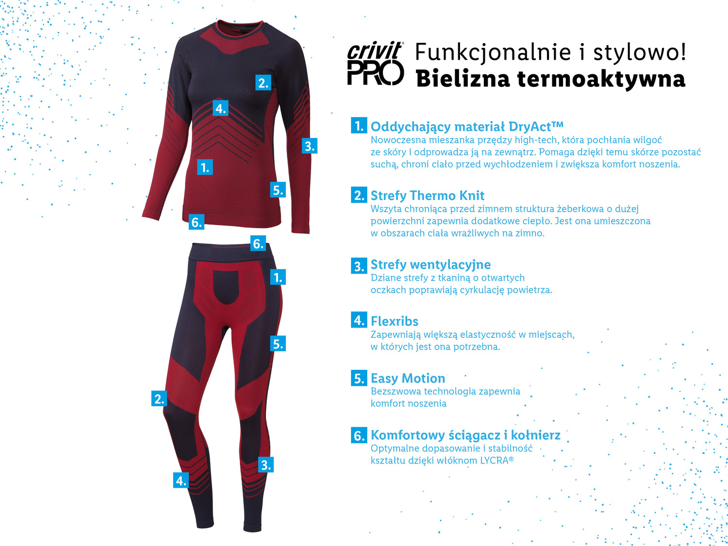 Termoaktywne legginsy narciarskie Oeko Tex, cena 35,00 PLN 
damskie 
- optymalne ...