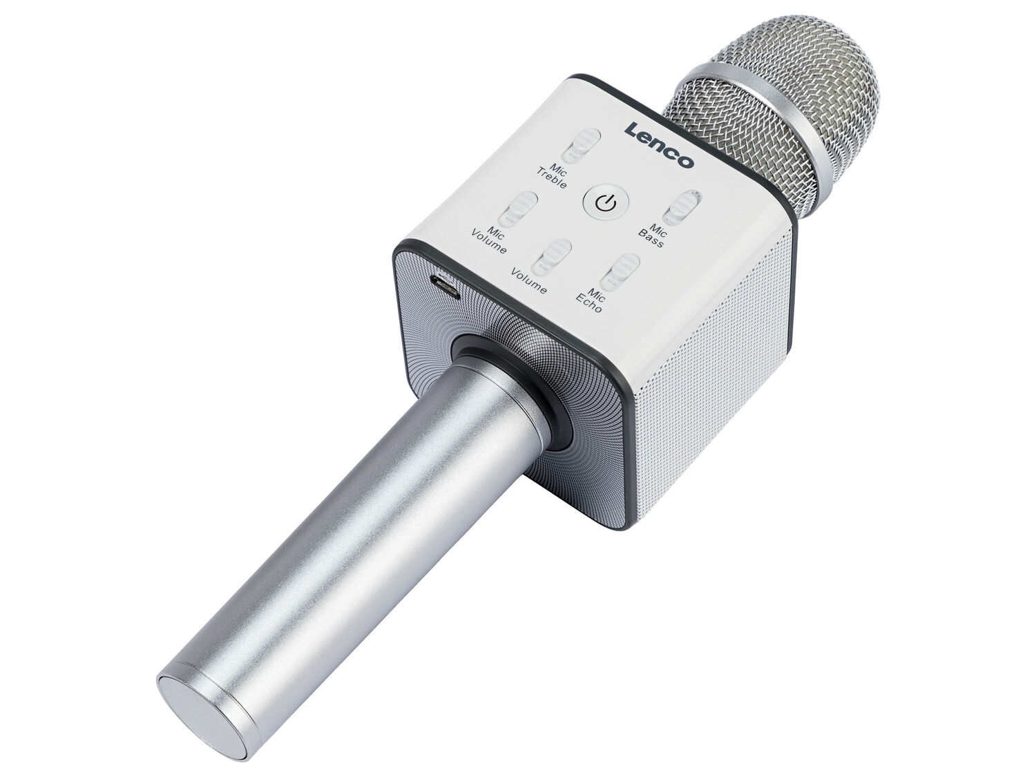 Mikrofon do karaoke z głośnikami Bluetooth® , cena 89,90 PLN 
2 kolory 
- 2 ...