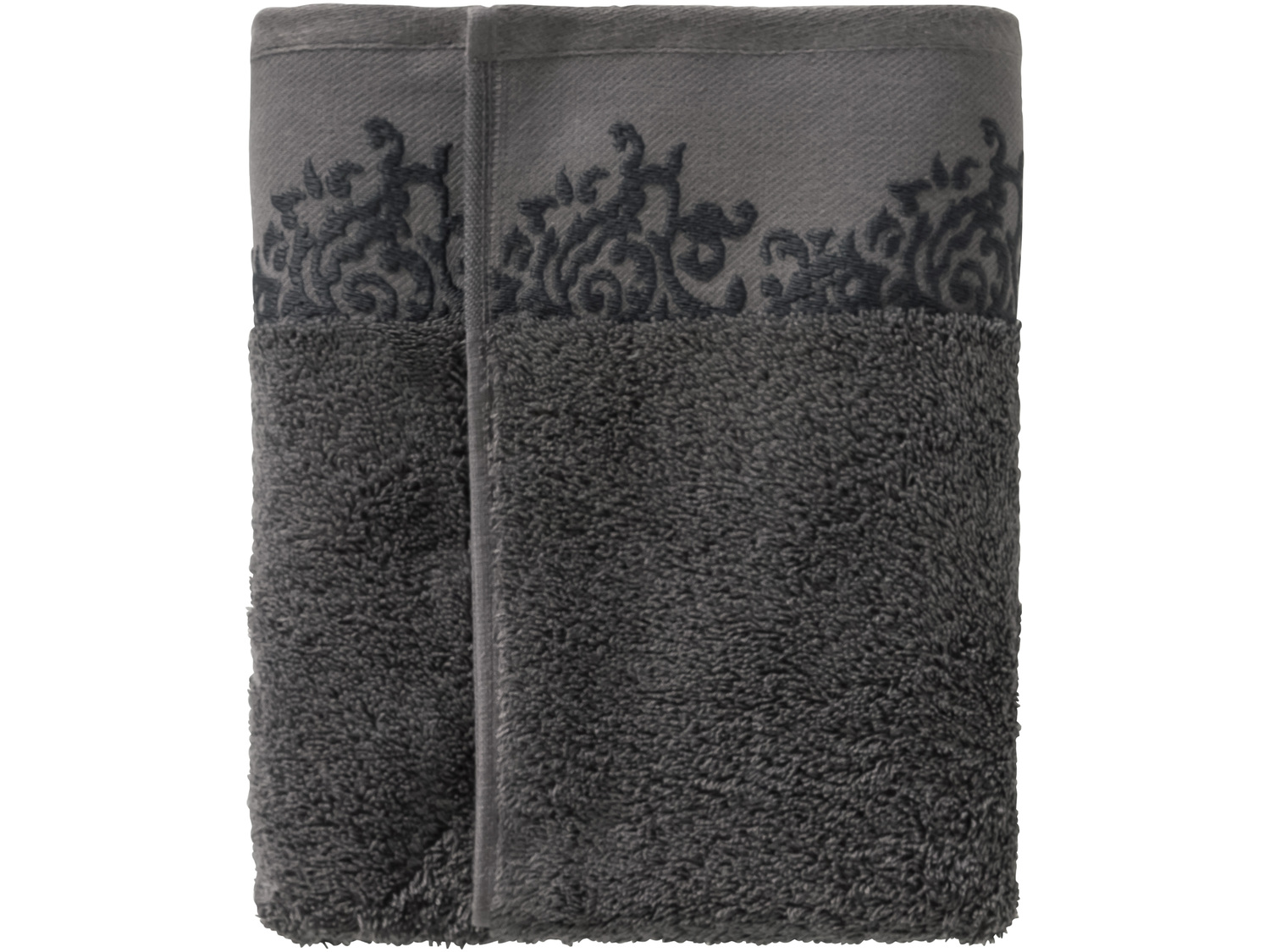 Ręcznik frotté 50 x 100 cm Miomare, cena 11,99 PLN 
- ozdobna bordiura
- 500 g/m2
- ...