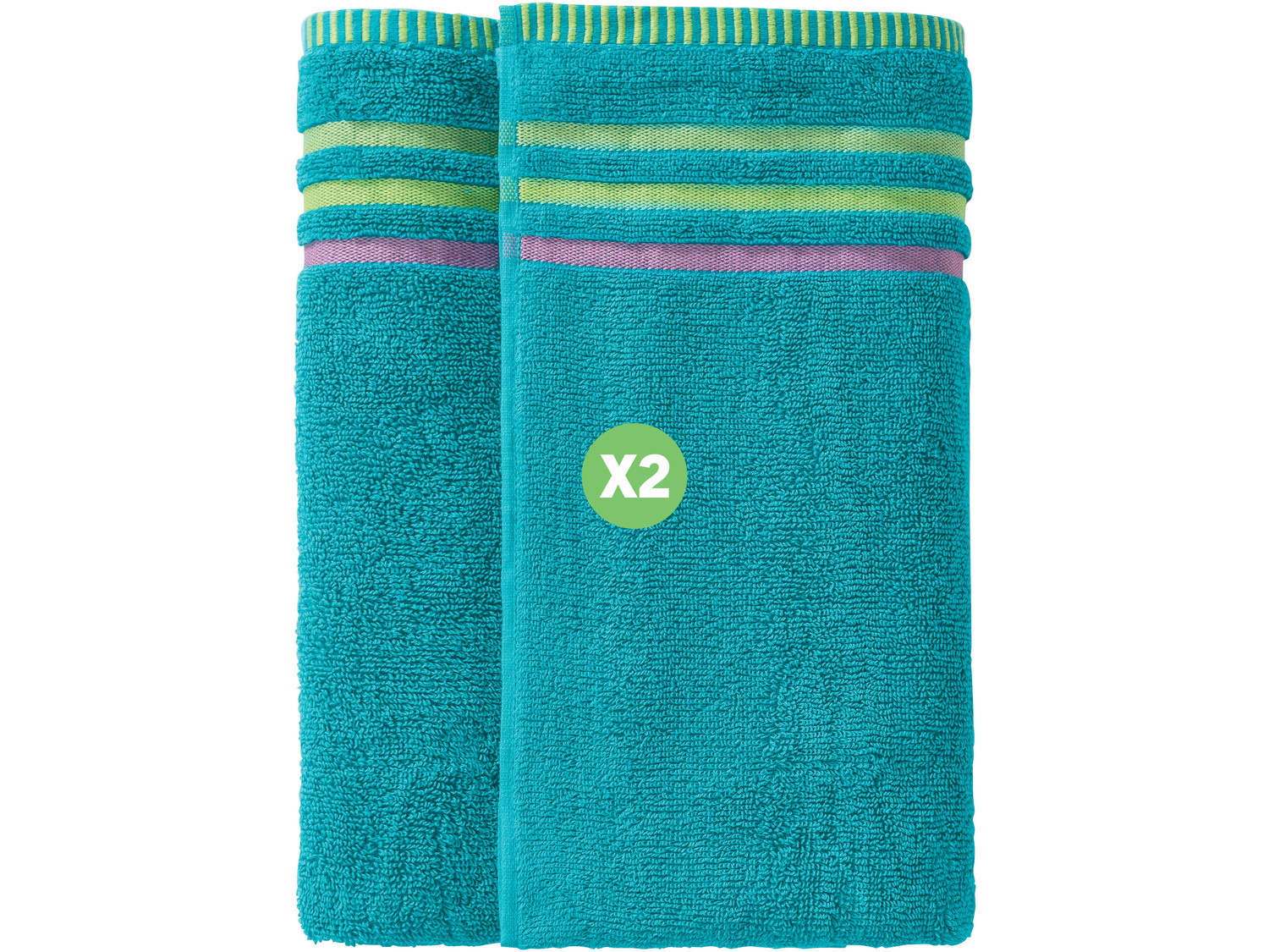 Ręczniki 50 x 100, 2 szt.* Miomare, cena 9,99 PLN 
4 kolory 
- chłonne i wytrzymałe
- ...