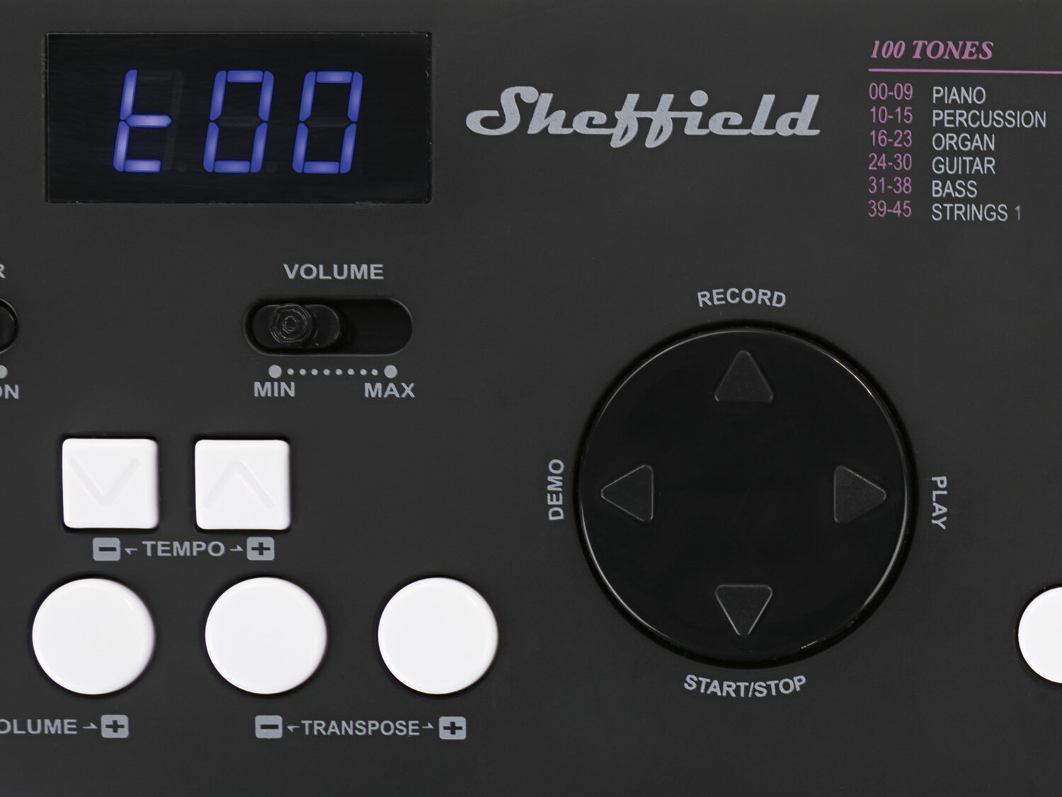 Keyboard Sheffield, cena 89,90 PLN 
2 kolory 
- efekty: sustain (dźwięk) i vibrato
- ...